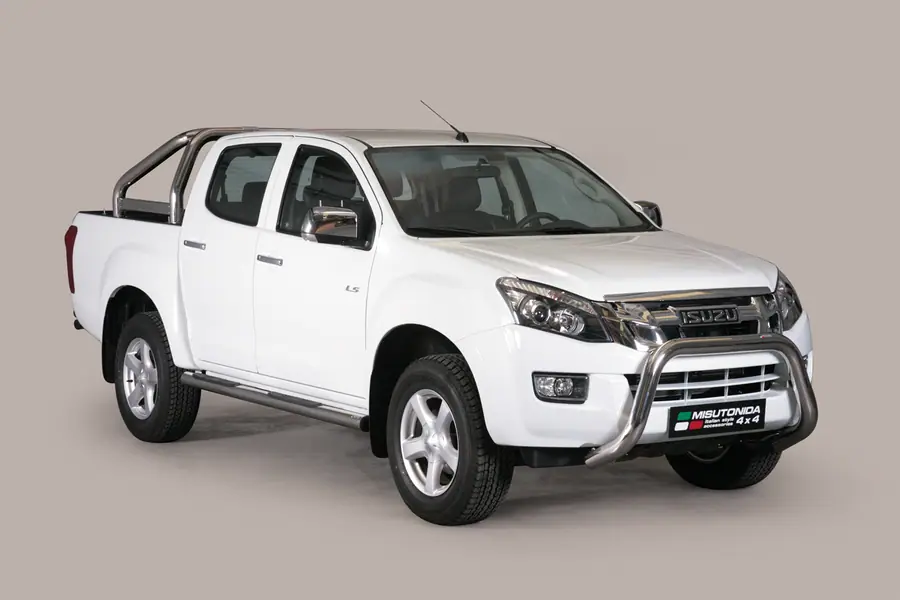 Super bar ø76, mirror polished — Isuzu D-Max (2012–2017)