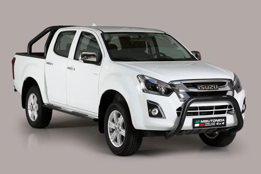 Super bar ø76, black — Isuzu D-Max (2012–2017)