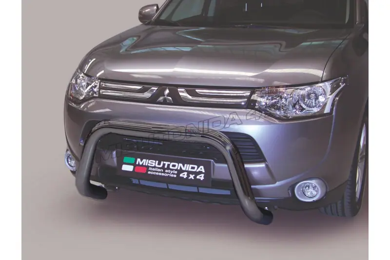 Esikaitseraud Super ø76, must — Mitsubishi Outlander (2012–2015)