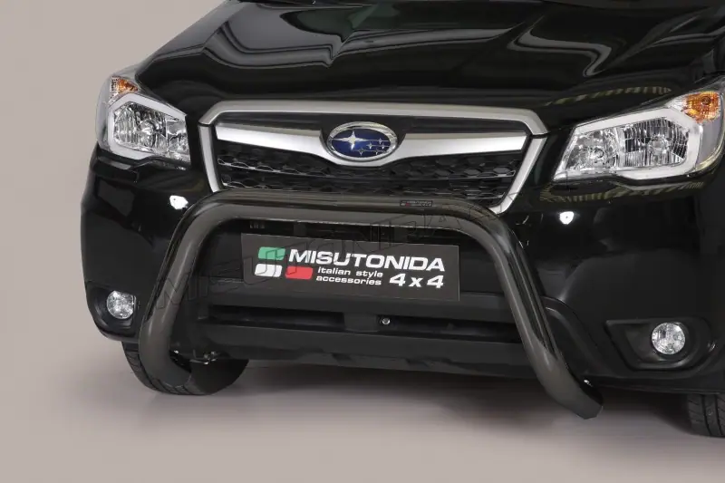 Esikaitseraud Super ø76, must — Subaru Forester (2013–)