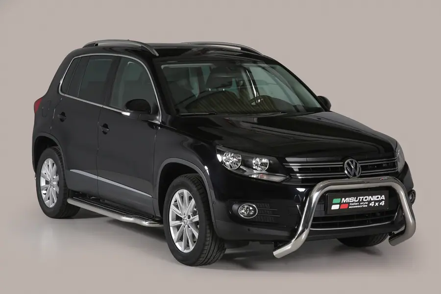 Super bar ø76, mirror polished — Volkswagen Tiguan (2007–2015)