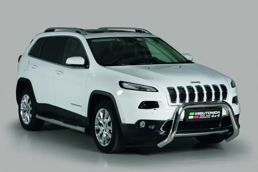 Super bar ø76, mirror polished — Jeep Cherokee (2014–)