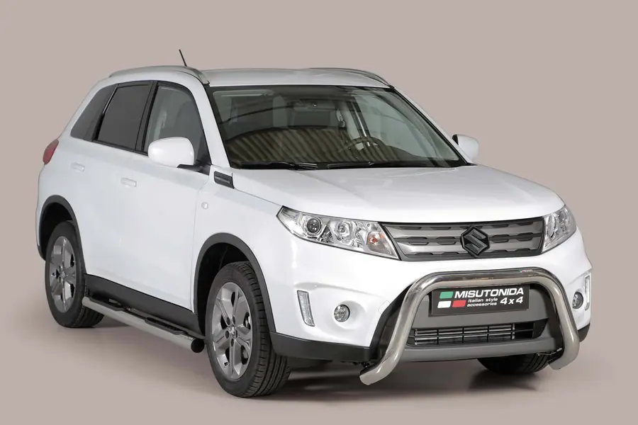 Esikaitseraud Super ø76, poleeritud — Suzuki Vitara (2015–2018)