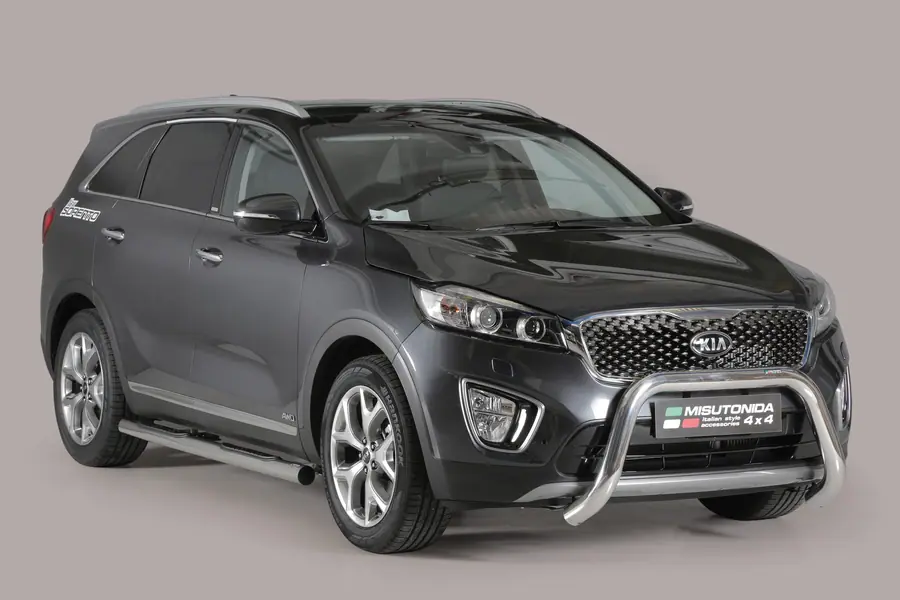 Esikaitseraud Super ø76, poleeritud — Kia Sorento (2015–)