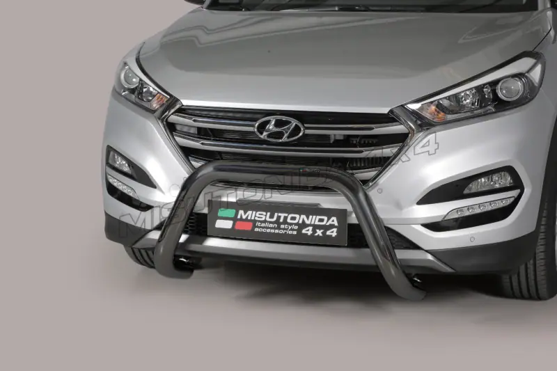Esikaitseraud Super ø76, must — Hyundai Tucson (2015–2017)