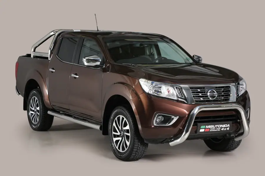 Super bar ø76, mirror polished — Nissan Navara NP300 (2015–)
