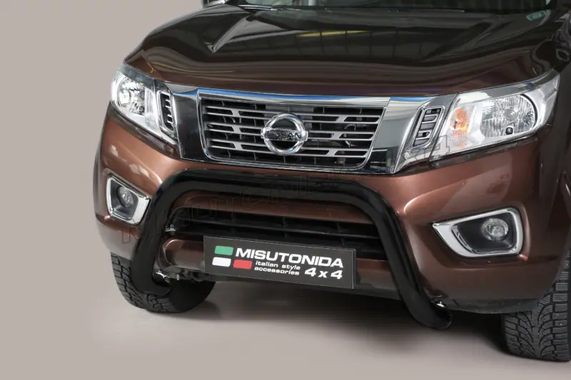 Дуга Super ø76, чёрная — Nissan Navara NP300 (2015–)