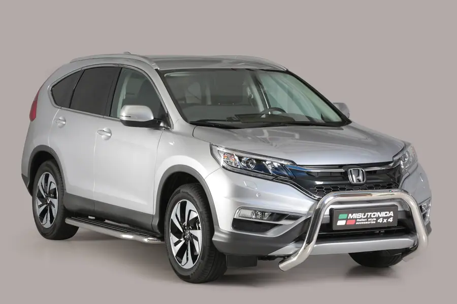 Super bar ø76, mirror polished — Honda CR-V (2016–2018)