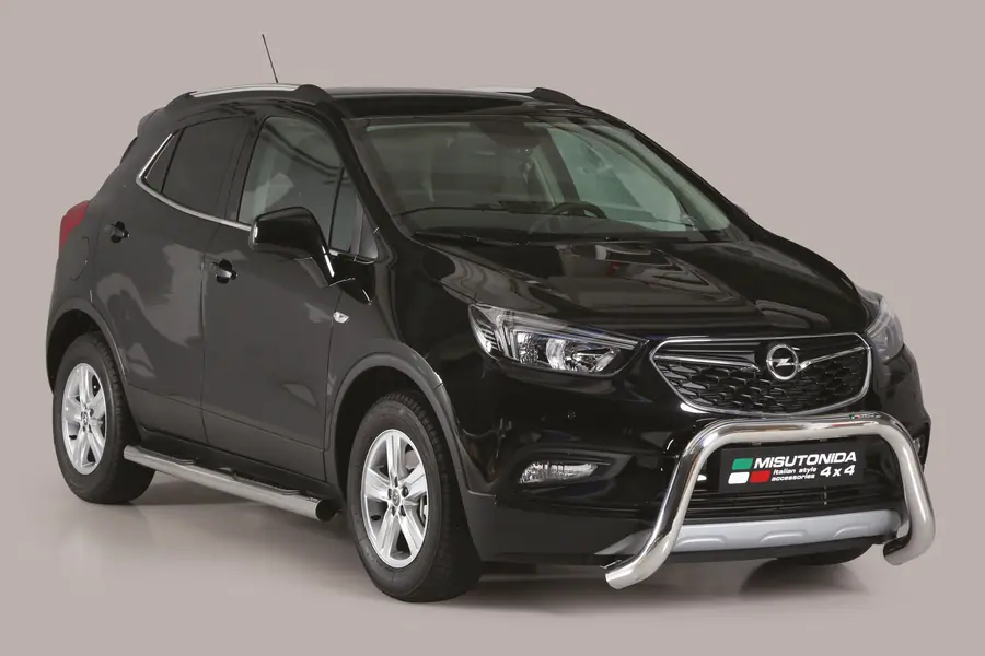 Super bar ø76, mirror polished — Opel Mokka (2016–2020)