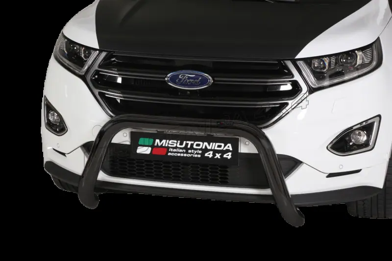 Super bar ø76, black — Ford Edge (2016–2018)