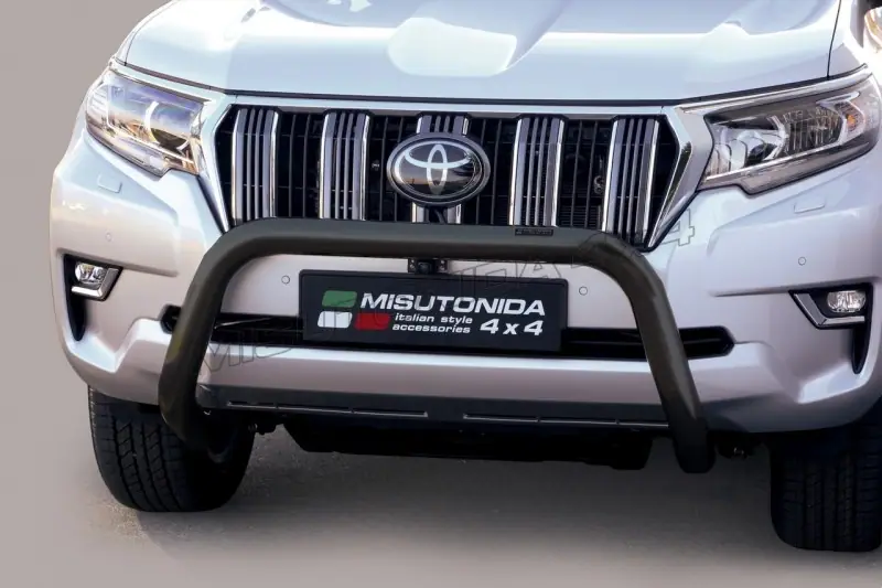Super bar ø76, black — Toyota Land Cruiser 150 (2017–)