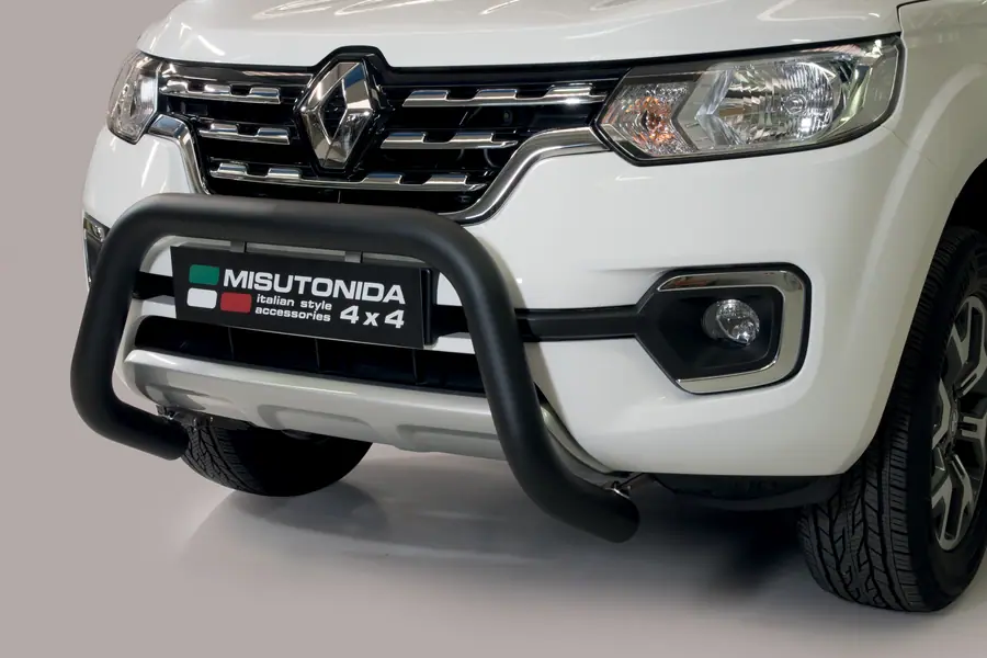 Esikaitseraud Super ø76, must — Renault Alaskan (2018–)