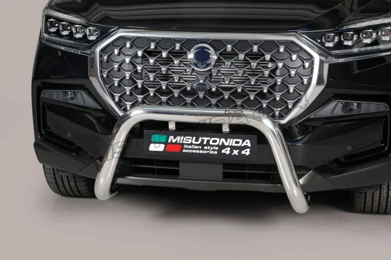 Super bar ø76, mirror polished — SsangYong Musso (2018–)