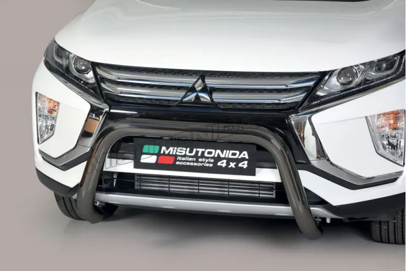 Super bar ø76, black — Mitsubishi Eclipse Cross (2017–)