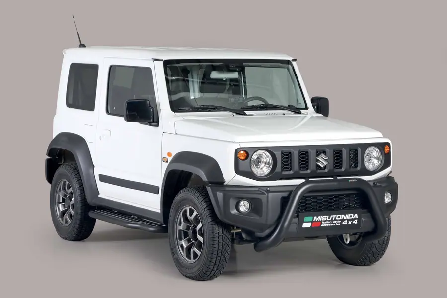 Super bar ø76, black — Suzuki Jimny (2018–)