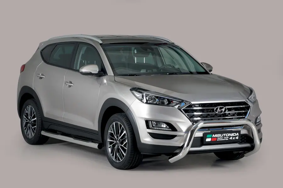 Esikaitseraud Super ø76, poleeritud — Hyundai Tucson (2018–)