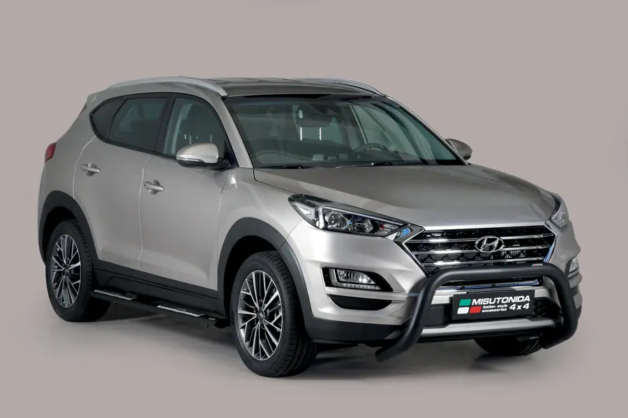 Esikaitseraud Super ø76, must — Hyundai Tucson (2018–)
