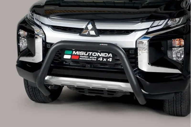 Esikaitseraud Super ø76, must — Mitsubishi L200 (2019–)