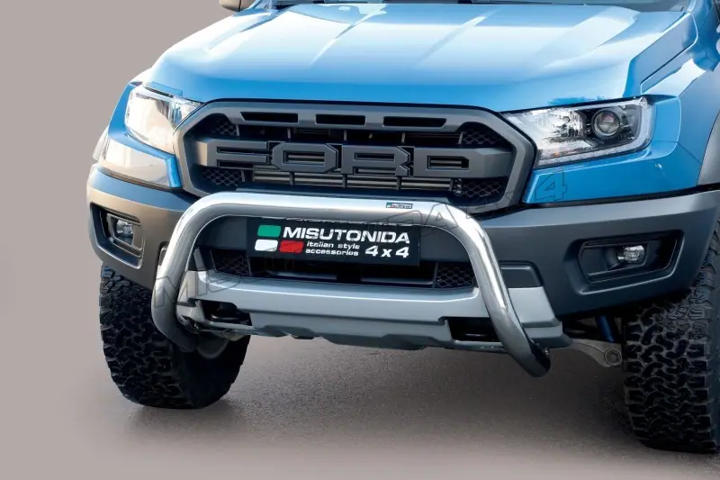 Esikaitseraud Super ø76, poleeritud — Ford Ranger Raptor (2019–)