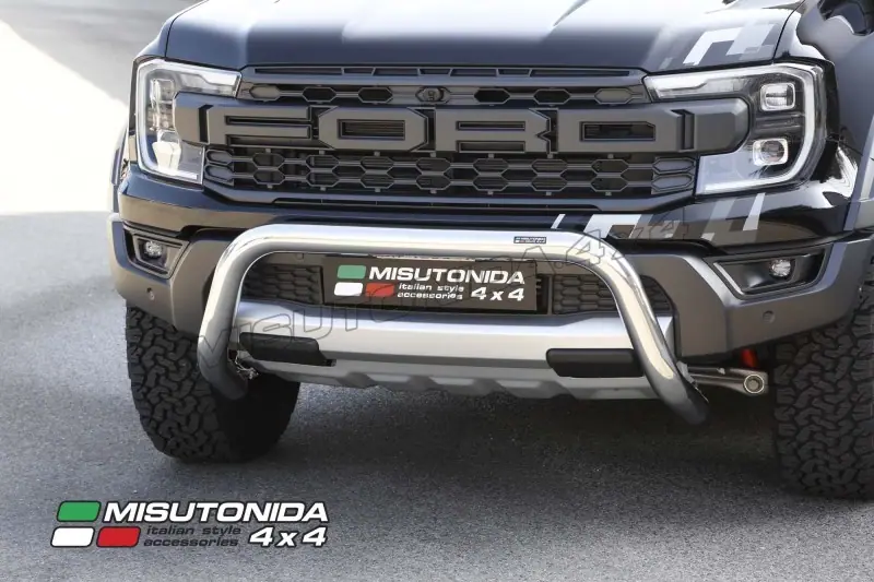 Esikaitseraud Super ø76, poleeritud — Ford Ranger Raptor (2023–)