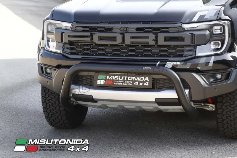 Esikaitseraud Super ø76, must — Ford Ranger Raptor (2023–)