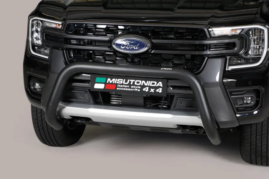 Super bar ø76, black — Ford Ranger (2023–)