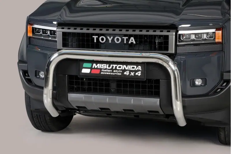 Super bar ø76, mirror polished — Toyota Land Cruiser 250 (2024–)