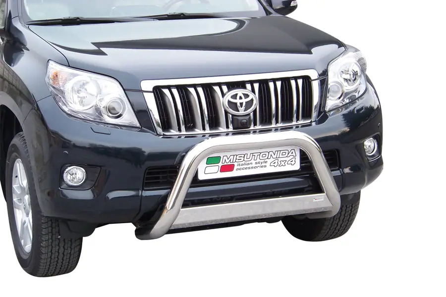 Super bar ø76, mirror polished — Toyota Land Cruiser 150 (2010–2013)