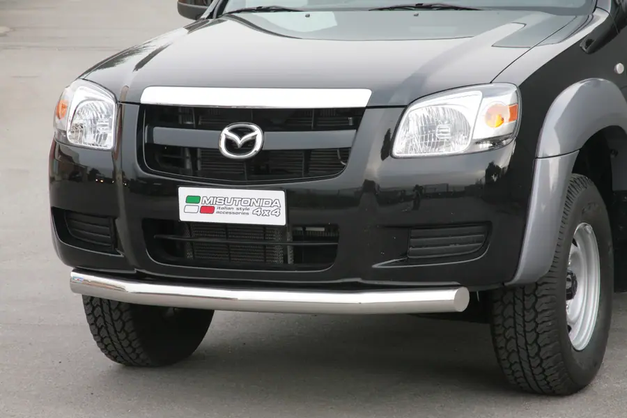 Slash bar ø76, mirror polished — Mazda BT-50 (2007–2009)