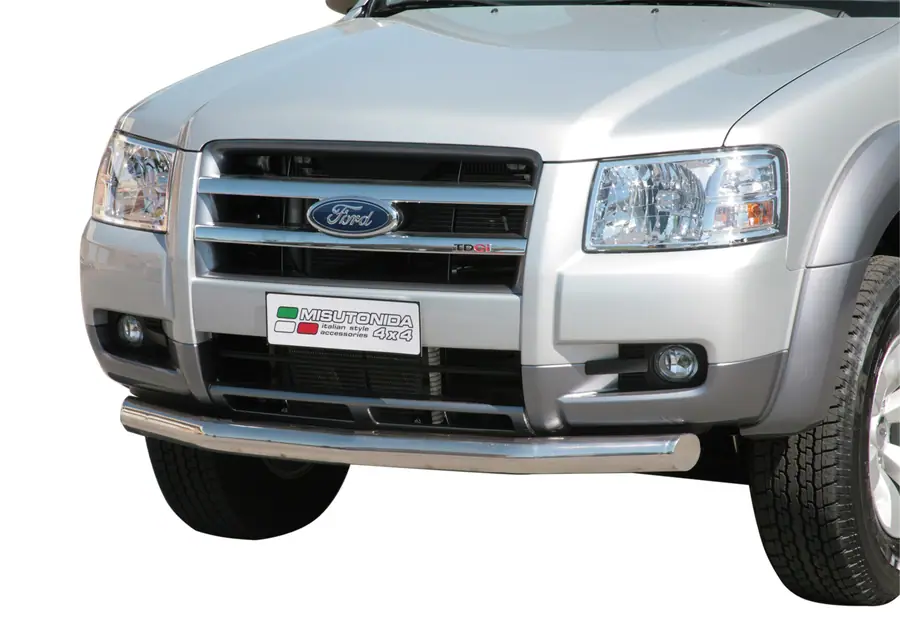 Slash bar ø76, mirror polished — Ford Ranger (2007–2012)