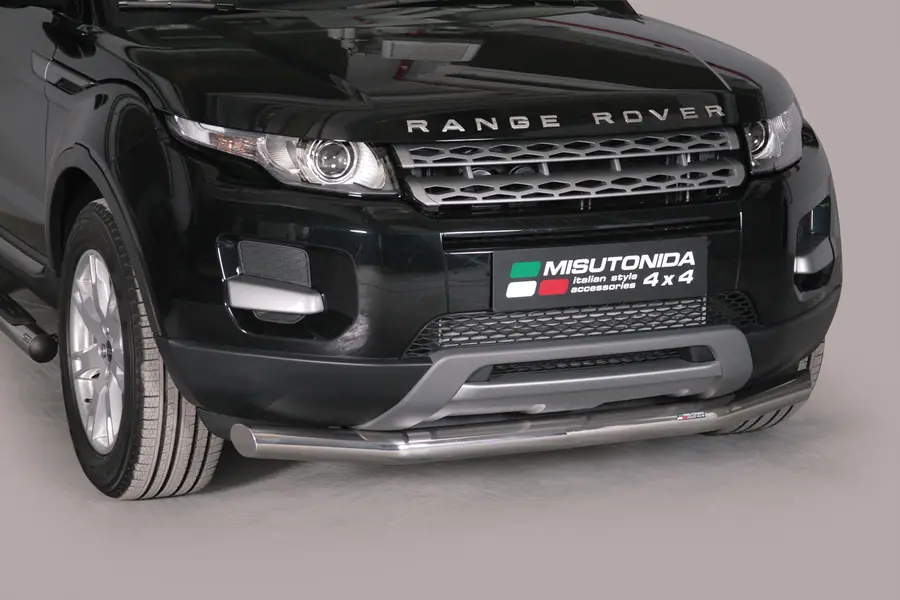 Slash bar ø76, mirror polished — Land Rover Range Rover Evoque (2011–2015)