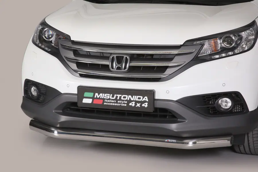 Slash bar ø76, mirror polished — Honda CR-V (2012–2015)