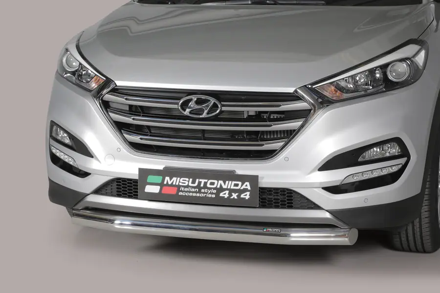 Esikaitseraud Slash ø76, poleeritud — Hyundai Tucson (2015–2017)
