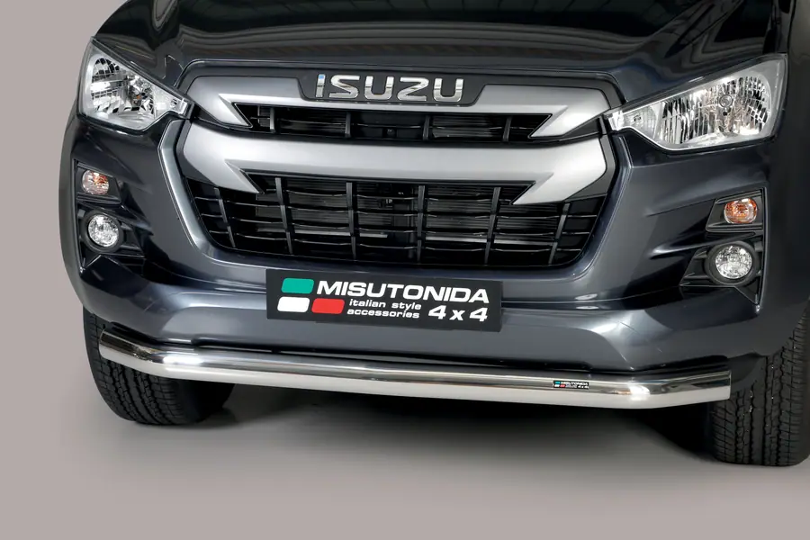 Slash bar ø76, mirror polished — Isuzu D-Max (2020–)