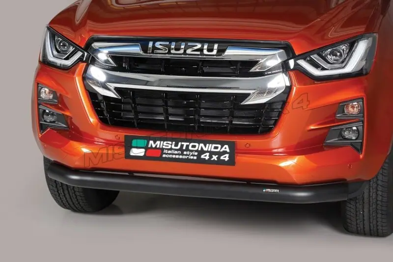 Slash bar ø76, black — Isuzu D-Max (2020–)