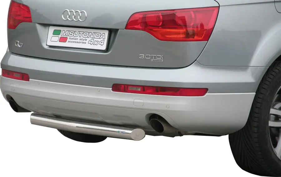 Tagakaitse keskmine, kaldlõikega ø76, poleeritud — Audi Q7 (2006–)