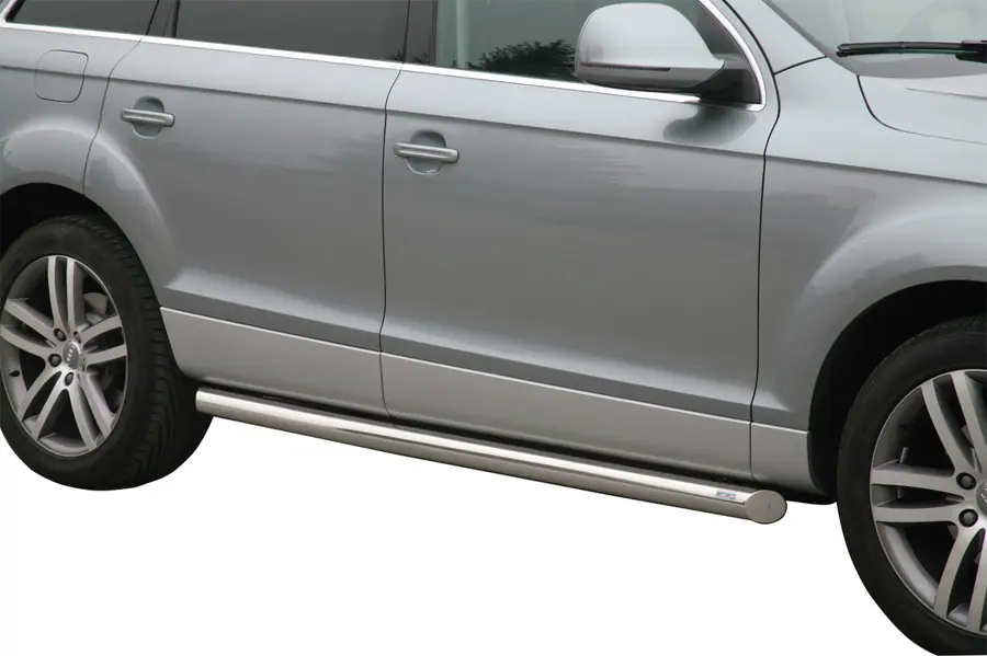 Küljetorud kaldlõikega ø76, poleeritud — Audi Q7 (2006–)