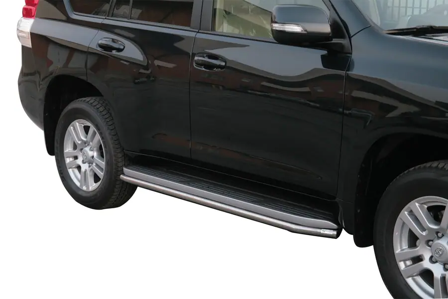 Astmelaudade kaitsetorud ø50, poleeritud — Toyota Land Cruiser 150 (2010–2013)