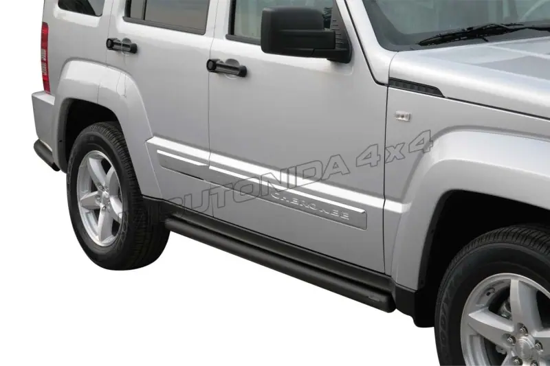 Küljetorud, keevitatud otstega ø63, must — Jeep Cherokee (2008–2013)