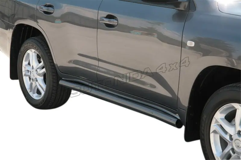 Küljetorud, keevitatud otstega ø76, must — Toyota Land Cruiser V8 (2007–2012)