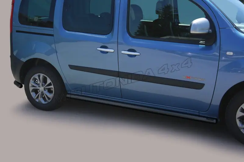 Küljetorud, keevitatud otstega ø63, must — Renault Kangoo (2008–2013)