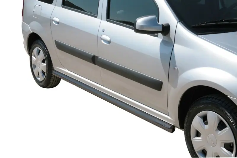 Side bars ø63, black — Dacia Logan MCV (2009–)