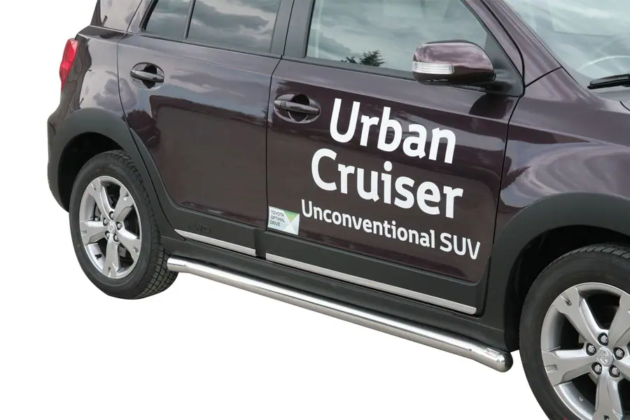 Küljetorud, keevitatud otstega ø63, poleeritud — Toyota Urban Cruiser (2009–)