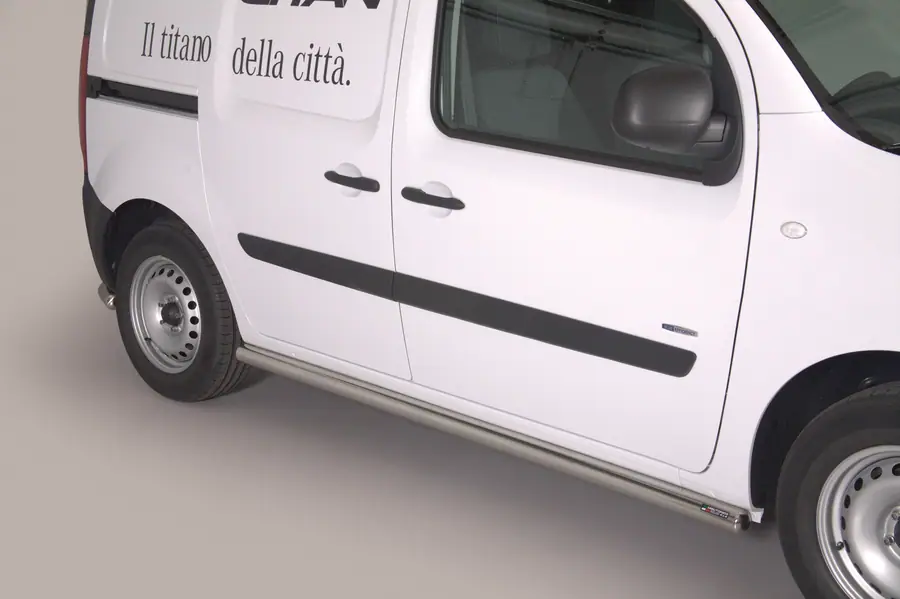 Боковые трубы ø63, полированная — Mercedes-Benz Citan (2012–2020)