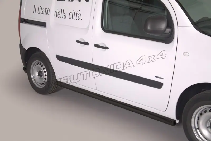 Боковые трубы ø63, чёрная — Mercedes-Benz Citan (2012–2020)