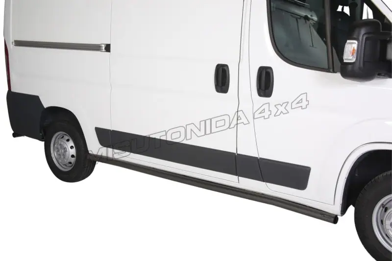Side bars ø63, black — Citroën Jumper (2006–2016)