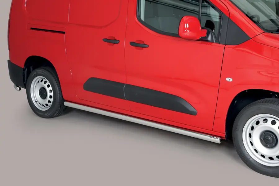 Küljetorud, keevitatud otstega ø63, poleeritud — Opel Combo (2019–2023)