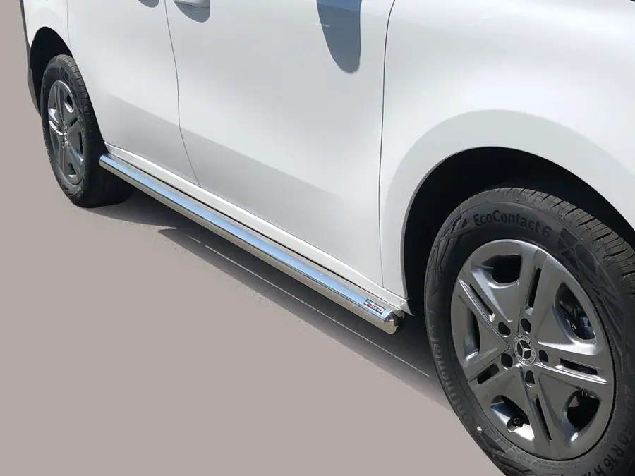 Side bars ø63, mirror polished — Mercedes-Benz Citan (2021–)