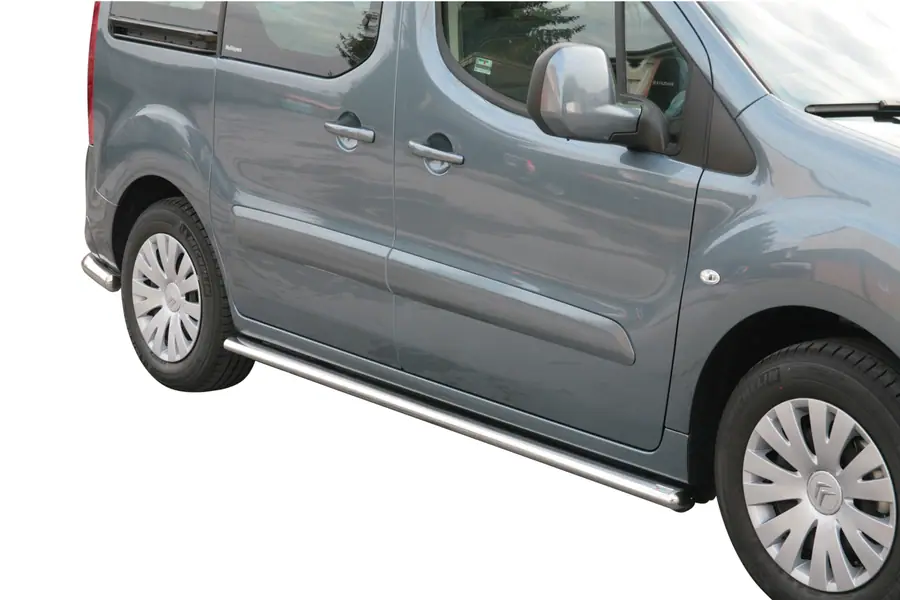 Oval side bars øovaal, mirror polished — Citroën Berlingo Van (2008–2014)