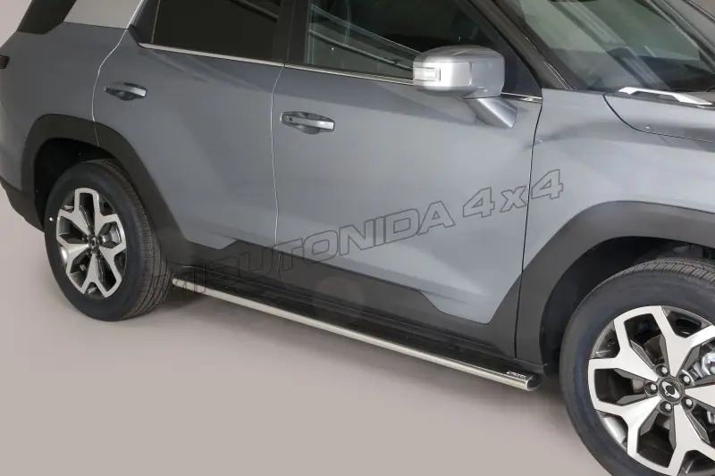 Oval side bars øovaal, mirror polished — SsangYong Torres (2023–)